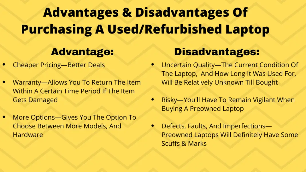 Should You Buy A Used/Refurbished Laptop? Valorvortech